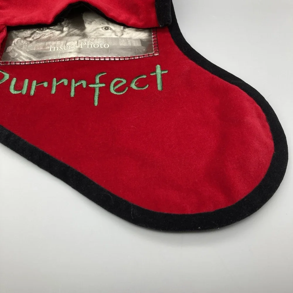 Pet Cat Christmas Stocking 